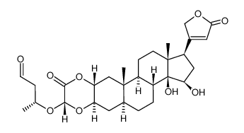 (R)-3-(((1R,3R,3aS,3bR,5aS,6aR,8S,10aR,11aS,11bS,13aR)-3,3a-dihydroxy-11a,13a-dimethyl-9-oxo-1-(5-oxo-2,5-dihydrofuran-3-yl)octadecahydro-1H-cyclopenta[7,8]phenanthro[2,3-b][1,4]dioxin-8-yl)oxy)butanal
