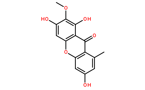 1，3，6-三羟基-2-甲氧基-8-甲基-9H-氧杂蒽-9-酮标准品|对照品