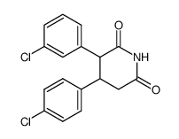 3-(3-chlorophenyl)-4-(4-chlorophenyl)piperidine-2,6-dione