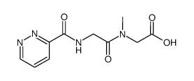 N-methyl-N-((pyridazine-3-carbonyl)glycyl)glycine