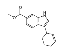 methyl 3-cyclohex-2-en-1-yl-1H-indole-6-carboxylate