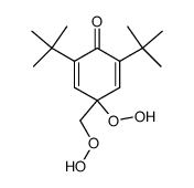 2,6-di-tert-butyl-4-hydroperoxy-4-(hydroperoxymethyl)cyclohexa-2,5-dien-1-one