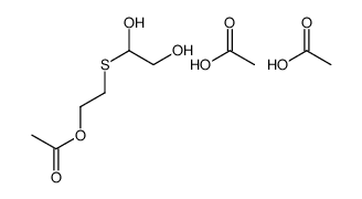 acetic acid,2-(1,2-dihydroxyethylsulfanyl)ethyl acetate