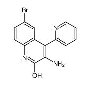 3-氨基-6-溴-4-(吡啶-2-基)喹啉-2(1H)-酮