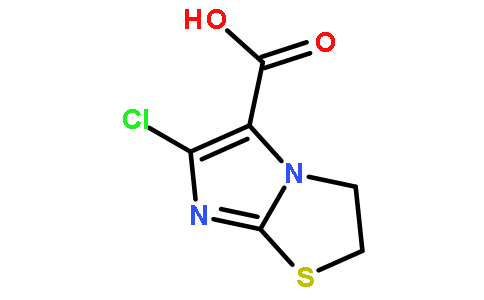 6-氯-2,3-二氢-咪唑并[2,1-b]噻唑-5-羧酸