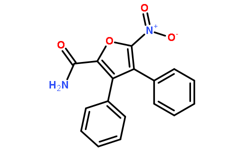 5 -硝基-3,4 -二苯基呋喃-2 -甲酰胺
