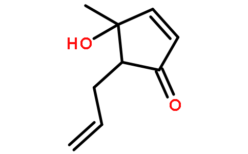 4-Hydroxy-4-methyl-5-(2-propenyl)-2-cyclopenten-1-one