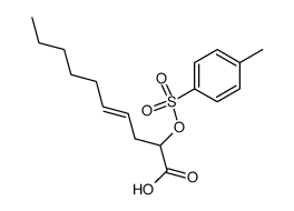 (E)-2-(tosyloxy)dec-4-enoic acid