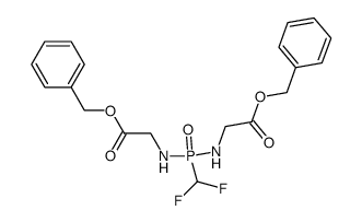 dibenzyl 2,2'-(((difluoromethyl)phosphoryl)bis(azanediyl))diacetate