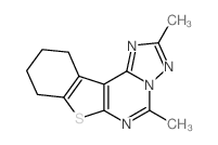 2,5-dimethyl-8,9,10,11-tetrahydro[1]benzothieno[3,2-e][1,2,4]triazolo[1,5-c]pyrimidine