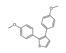 2,3-bis(4-methoxyphenyl)thiophene