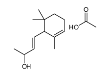 acetic acid,4-(2,6,6-trimethylcyclohex-2-en-1-yl)but-3-en-2-ol