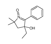 4-ethyl-2,2-dimethyl-1-oxido-5-phenyl-3H-pyrrol-1-ium-4-ol