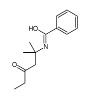 N-(2-methyl-4-oxohexan-2-yl)benzamide