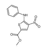 methyl 4-nitro-5-(phenylamino)thiophene-2-carboxylate