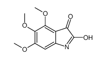 4,5,6-trimethoxy-1H-indole-2,3-dione