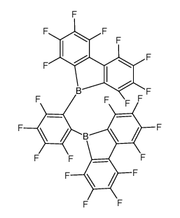 5,5'-(perfluoro-1,2-phenylene)bis(1,2,3,4,6,7,8,9-octafluoro-5H-dibenzo[b,d]borole)