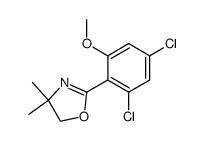 2-(2,4-dichloro-6-methoxyphenyl)-4,5-dihydro-4,4-dimethyloxazole
