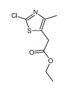 (2-chloro-4-methyl-thiazol-5-yl)-acetic acid ethyl ester