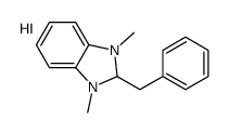2-benzyl-1,3-dimethyl-1,2-dihydrobenzimidazol-1-ium,iodide