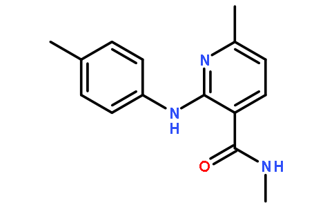 N,6-dimethyl-2-(4-methylanilino)pyridine-3-carboxamide
