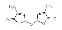 4-methyl-2-[(4-methyl-5-oxo-2H-furan-2-yl)oxy]-2H-furan-5-one