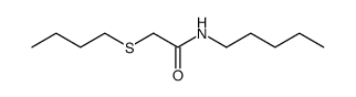 N-pentyl-2-butylthioethanamide
