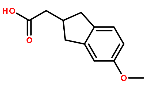 2-(5-甲氧基-2,3-二氢-1H-茚-2-基)乙酸