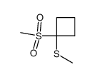 methyl(1-(methylsulfonyl)cyclobutyl)sulfane