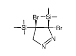 trans-3,4-Dibrom-3,4-bis(trimethylsilyl)-1-pyrazolin