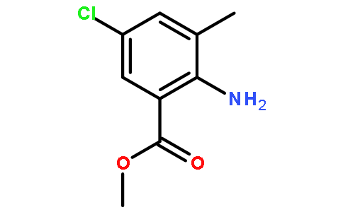 2-氨基-5-氯-3-甲基苯甲酸甲酯