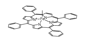 (tetraphenylporphyrin)Fe(CH3)