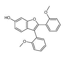 2,3-bis(o-methoxyphenyl)-6-hydroxybenzofuran