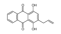 1,4-dihydroxy-2-(prop-2'-enyl)-9,10-anthraquinone