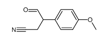 3-(4-methoxyphenyl)-4-oxobutanenitrile