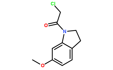 2-氯-1-(6-甲氧基吲哚啉-1-基)乙酮