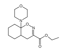 Ethyl 8a-morpholino-1-oxa-2-aza-1,4,4a,5,6,7,8,8a- octahydronaphthalene-3-carboxylate