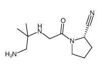 (2S)-1-[[(2-氨基-1,1-二甲基乙基)氨基]乙酰基]-2-吡咯烷甲腈