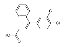 4-(3,4-Dichlorophenyl)-4-phenylbut-3-enoic Acid