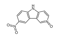 8-nitro-γ-carboline 2-oxide