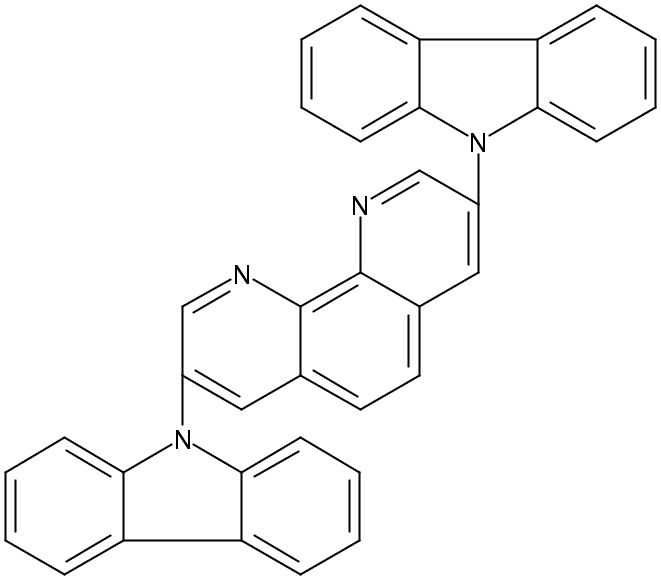 3,8-二(9H-咔唑-9-基)-1,10-菲罗啉