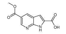 1H-吡咯并[2,3-B]吡啶-2,5-二羧酸-5-甲酯