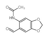 N-(6-formyl-1,3-benzodioxol-5-yl)acetamide