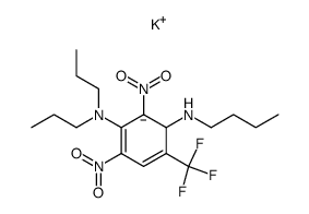 potassium 6-(butylamino)-2-(dipropylamino)-1,3-dinitro-5-(trifluoromethyl)cyclohexa-2,4-dien-1-ide