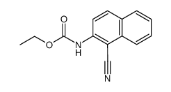 2-ethoxycarbonylaminonaphthalene-1-carbonitrile