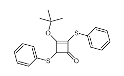 3-[(2-methylpropan-2-yl)oxy]-2,4-bis(phenylsulfanyl)cyclobut-2-en-1-one