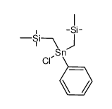 chlorobis(trimethylsilylmethyl)phenyltin