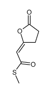 S-methyl (E)-5-oxotetrahydrofuran-2-ylideneethanethioate
