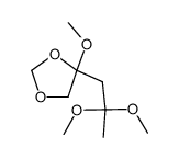 4-Methoxy-4-(2,2-dimethoxypropyl)-1,3-dioxolan