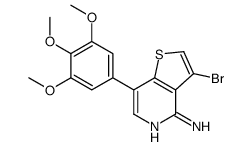 3-bromo-7-(3,4,5-trimethoxyphenyl)thieno[3,2-c]pyridin-4-amine